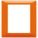 Vimar Plana 8-Module Cover Plate, 142.5 x 151 mm, Halogen-Free Technopolymer