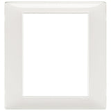 Vimar Plana 8-Module Cover Plate, 142.5 x 151 mm, Halogen-Free Technopolymer