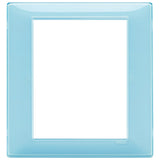 Vimar Plana 8-Module Cover Plate, 142.5 x 151 mm, Halogen-Free Technopolymer