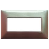 Vimar Plana 5-Module British Standard Cover Plate, 155 x 95 x 9 mm, Clamp Mounting, Horizontal/Vertical Mount, IP00