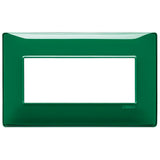 Vimar Plana 5-Module British Standard Cover Plate, 155 x 95 x 9 mm, Clamp Mounting, Horizontal/Vertical Mount, IP00