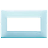 Vimar Plana 5-Module British Standard Cover Plate, 155 x 95 x 9 mm, Clamp Mounting, Horizontal/Vertical Mount, IP00