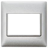 Vimar Plana 5-Module British Standard Cover Plate, 155 x 95 x 9 mm, Clamp Mounting, Horizontal/Vertical Mount, IP00