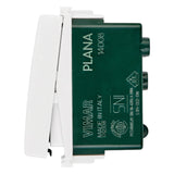 Vimar Plana 1P NO 10A Push Button, 250V, Lightable, IP40