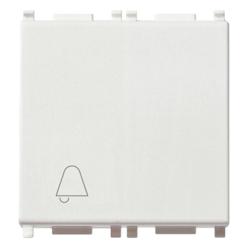 Vimar Plana 1P NO 10A Push Button, 250V, Lightable, IP40