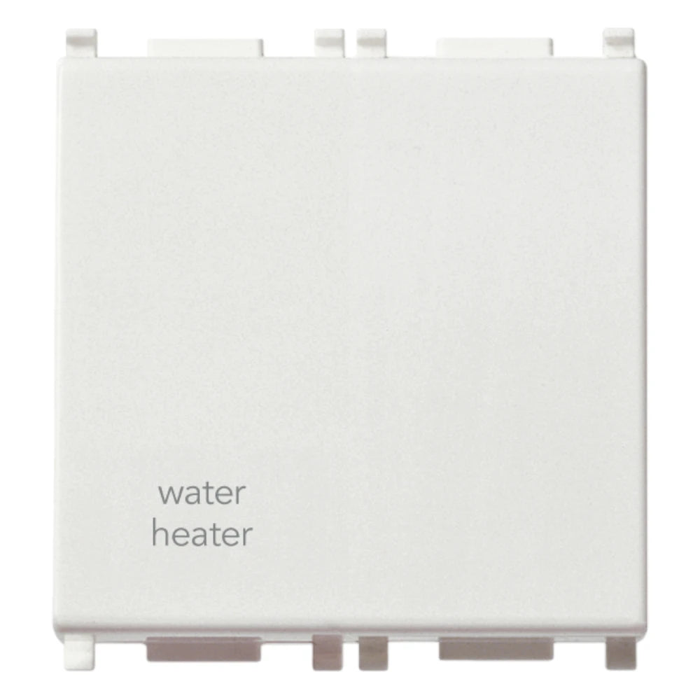 Vimar Plana 2P 20AX 1-Way Switch, 250V, IP40, Flush Mount