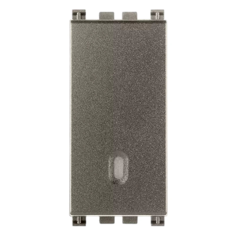 Vimar ARKÉ 1P 10AX 2-Way Switch, 250V, IP40, Replaceable Button
