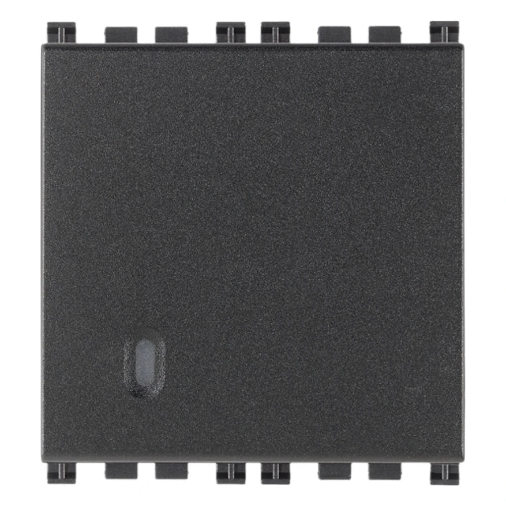 Vimar ARKÉ 1P 10AX 2-Way Switch, 250V, IP40, Replaceable Button