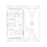 Vimar ARKÉ 1P 10AX 2-Way Switch, 250V, IP40, Replaceable Button