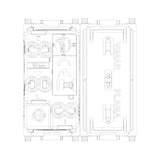 Vimar PLANA 1P 10AX 2-Way Switch, 250V, IP40, Lightable
