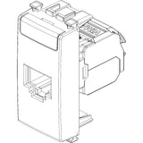 Vimar ARKÉ RJ45 Netsafe Outlet, T568A/B Universal Wiring, 8 Contacts, Tool-Free Insulation-Piercing Terminals