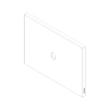 Vimar EIKON Vintage Cover Plate, Metal, IP00, Clamp Mounting