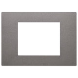 Vimar LINEA 3-Module Cover Plate, Horizontal/Vertical Mount, IP00