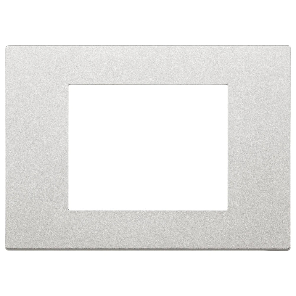 Vimar LINEA 3-Module Cover Plate, Horizontal/Vertical Mount, IP00