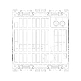 Vimar ARKÉ USB-C Supply Unit, 2 Modules, Power Delivery, 120-240V, Flush Mount