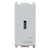 Vimar Plana 1 Module USB Power Supply Unit, 120-240V, 50/60 Hz