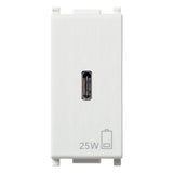 Vimar Plana 1 Module USB Power Supply Unit, 120-240V, 50/60 Hz