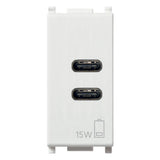 Vimar Plana 1 Module USB Power Supply Unit, 120-240V, 50/60 Hz