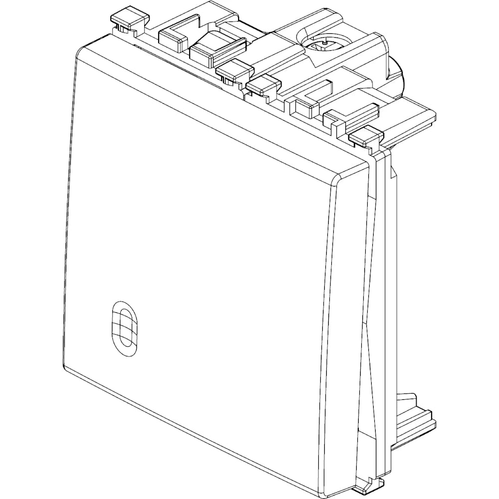 Vimar ARKÉ 1P 20AX 1-Way Switch, 250V, IP40, Flush Mount