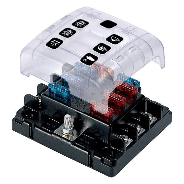 BEP Marine - ATC-6W 6-Way Fuse Holder - With Cover