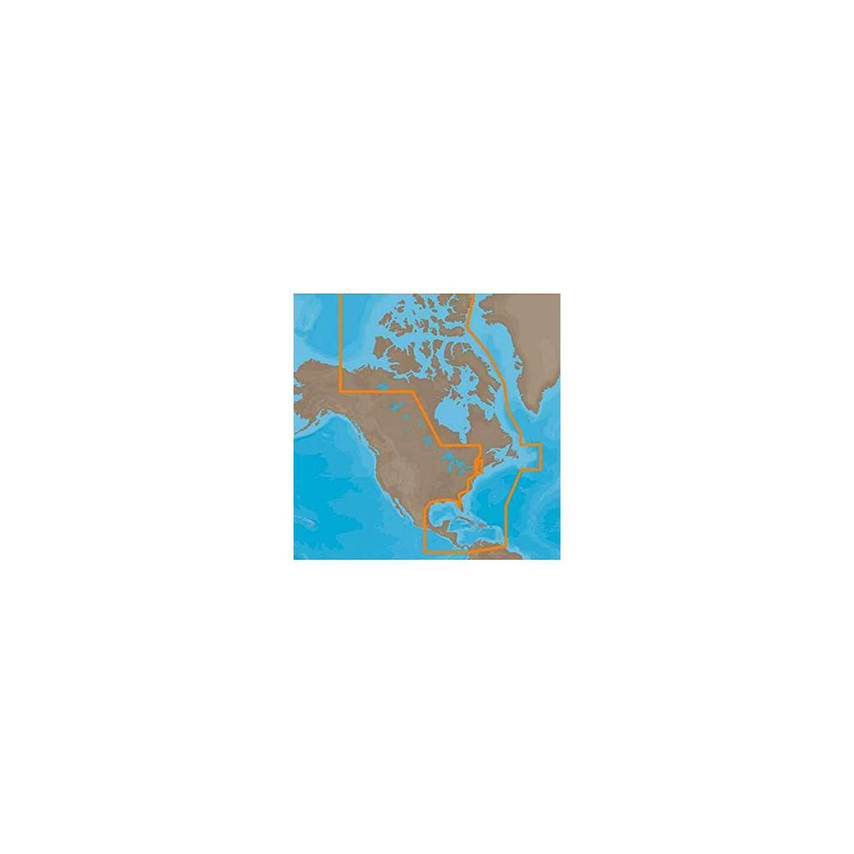 C-MAP - M-NA-D033 4D microSD Atlantic Coast, Gulf of Mexico Caribbean