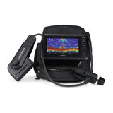 Garmin ECHOMAP UHD2 75sv Ice Fishing Bundle, Panoptix PS22-IF LiveVü Forward/Down, Canada Inland & Coastal Charts