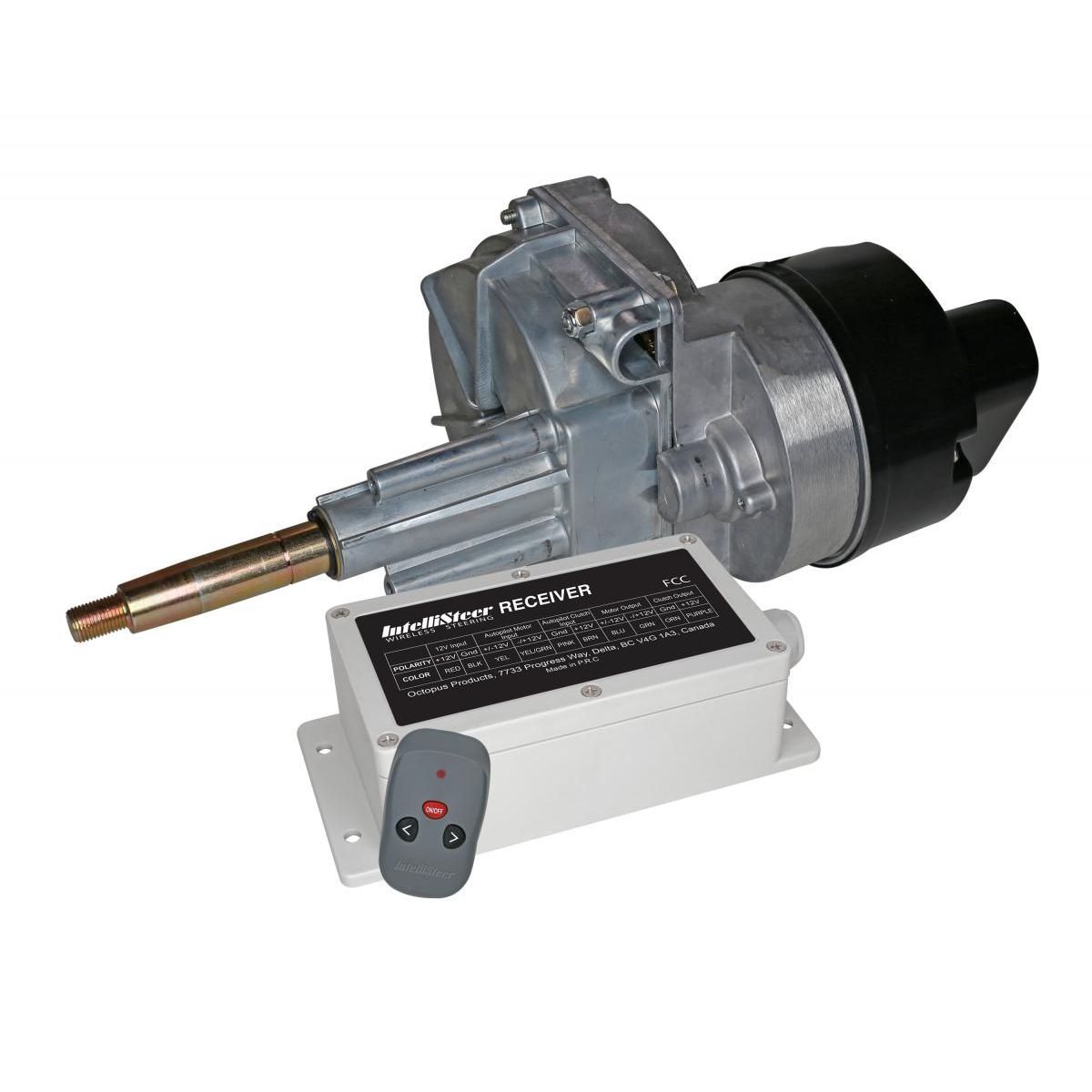 Intellisteer - INTTYPES Steering System - For Mechanical Steered Boats Straight Shaft Helms