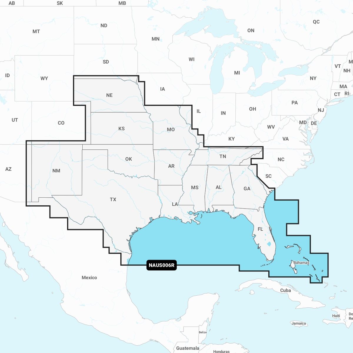 Navionics - Plus NAUS006R U.S. South microSD