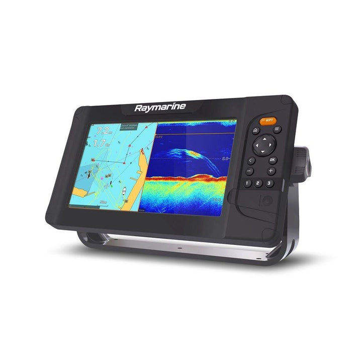 Raymarine Element 9S Fishfinder/Chartplotter, 9 in, No Transducer, Navionics+ USA & Canada, 10Hz GPS/GNSS