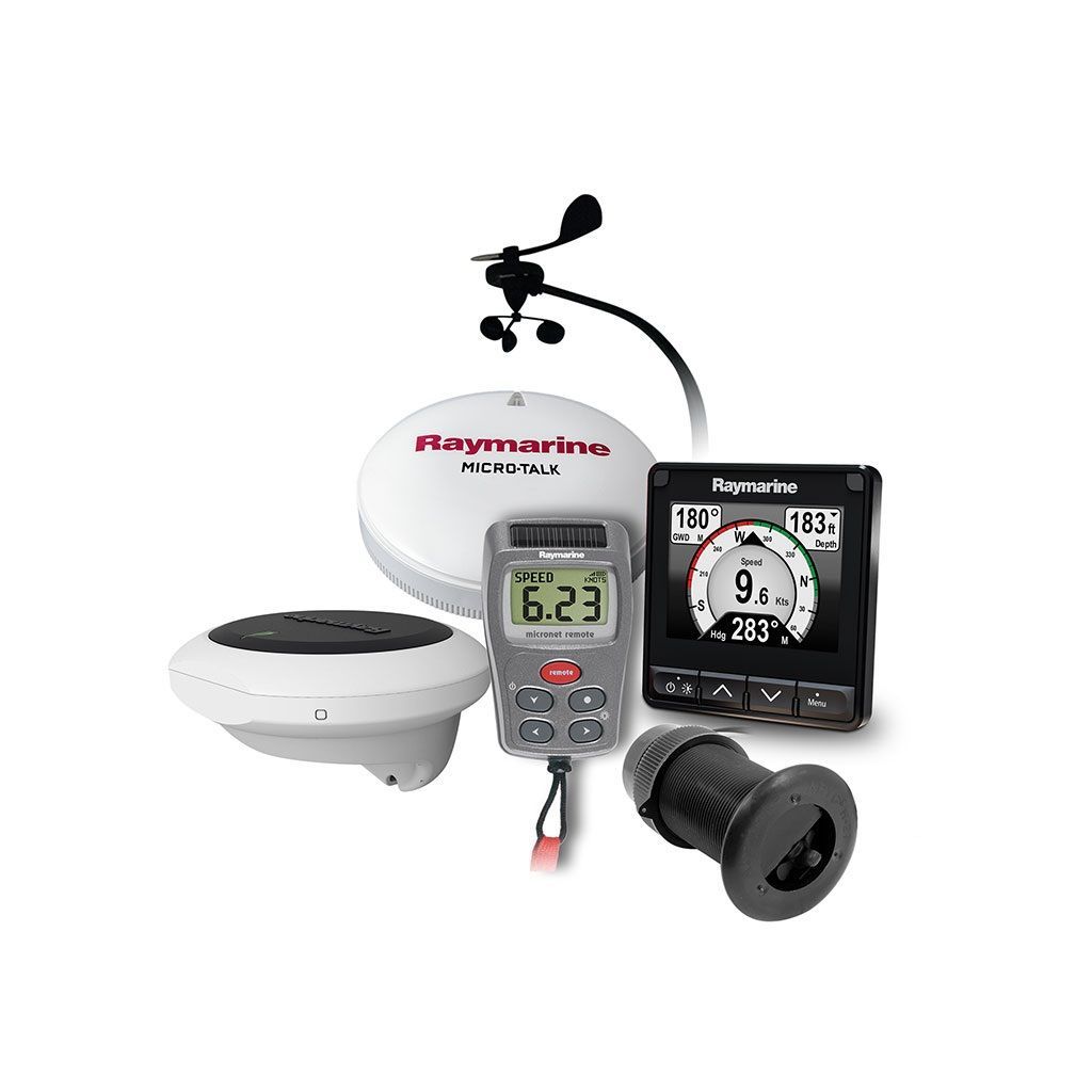 Raymarine i70s Wireless Wind Instrument Kit, DST800, EV1 Heading Sensor, SeaTalkng Backbone