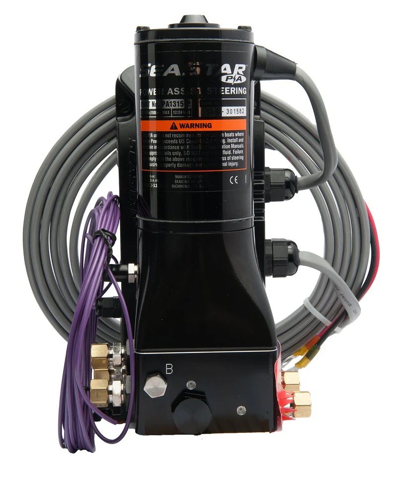 Seastar - PRO PA1315-2 Power Assist Unit - 12/24V, 15' Harness