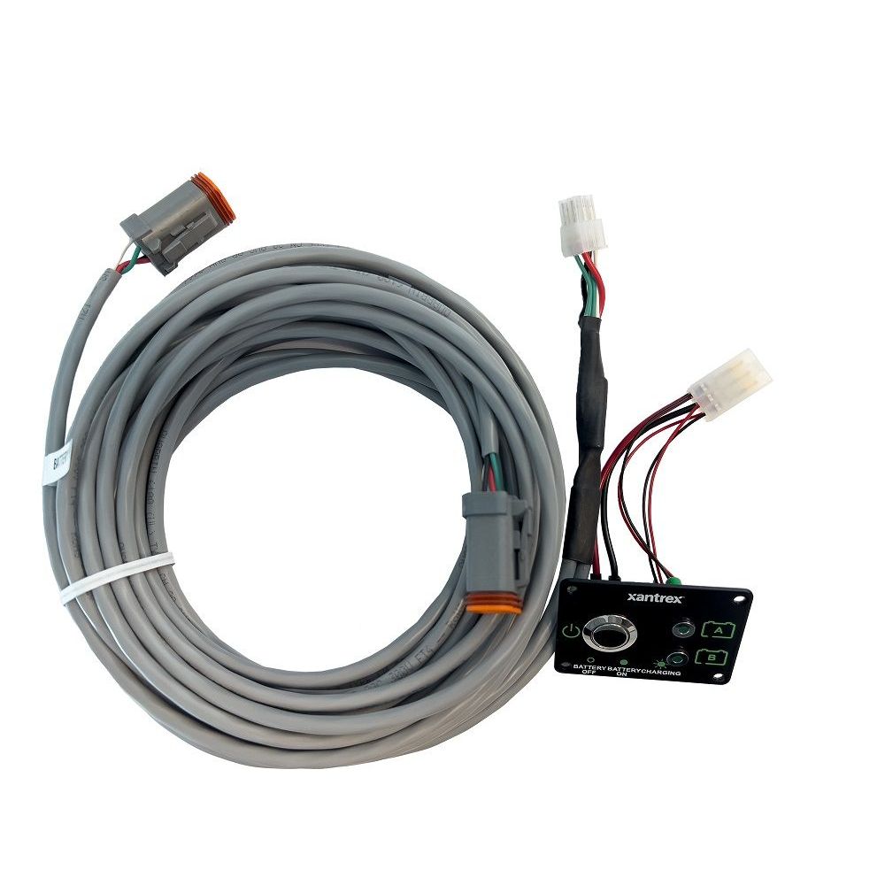 Xantrex - Remote On/Off Switch - With LEDs for 4-Pin D Connector