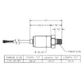 Maretron - 0-5000 PSI Transducer