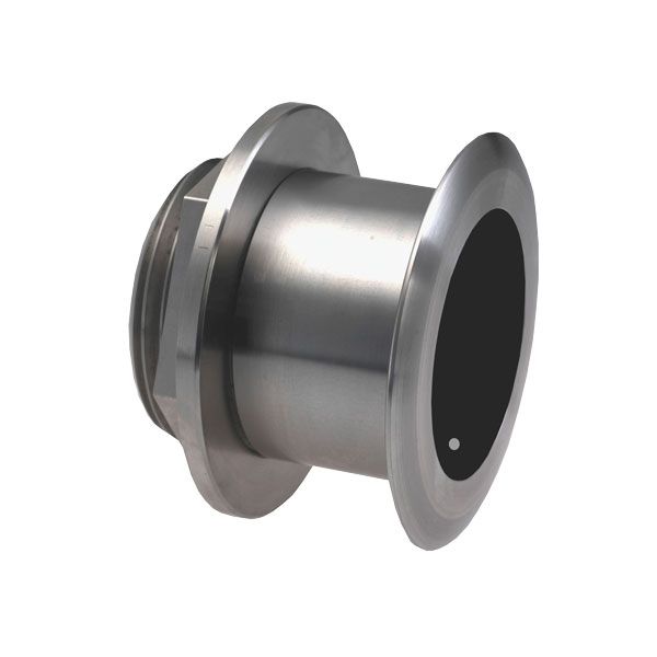 Simrad xSonic SS164 Tilted Element Thru-Hull Transducer, 9-Pin, 1 kW, 50/200 kHz, Stainless Steel, Depth/Temperature, 10 m Cable