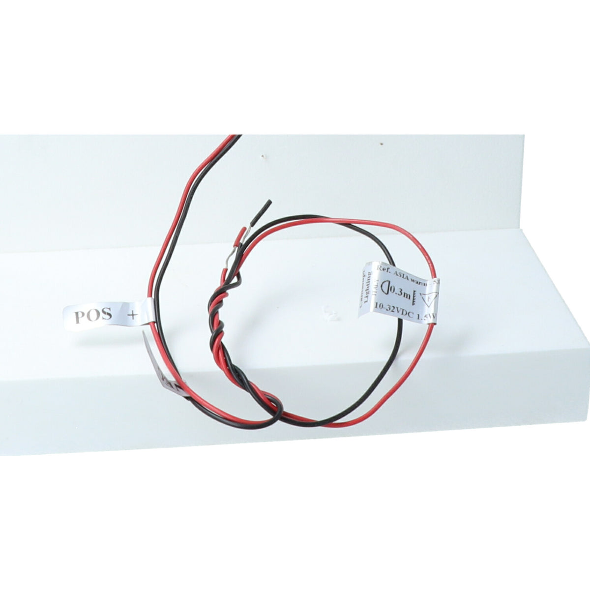 Cantalupi ASIA WARM – Chrome LED Fixture, 1.5W @ 24VDC, 10–32VDC, IP40, 0.3 m, C-16