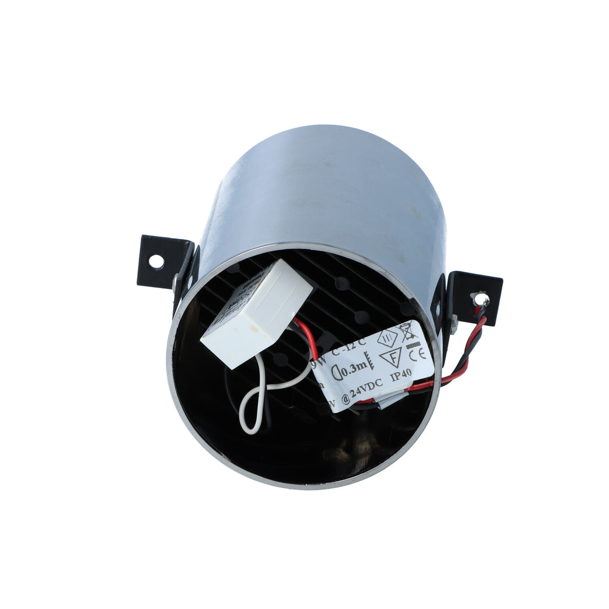 Cantalupi ROSS 9W C-12 C LED Downlight – 70 mm, 9W @ 24VDC, 10–31VDC, IP40
