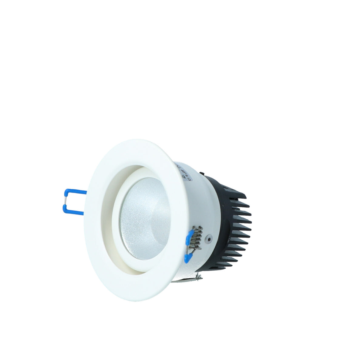 Cantalupi SUSY 105 OR Series Recessed Marine Spotlight – 700mA, Ø87 mm, 3000K, 19VDC, IP20, 25°/40° Optics