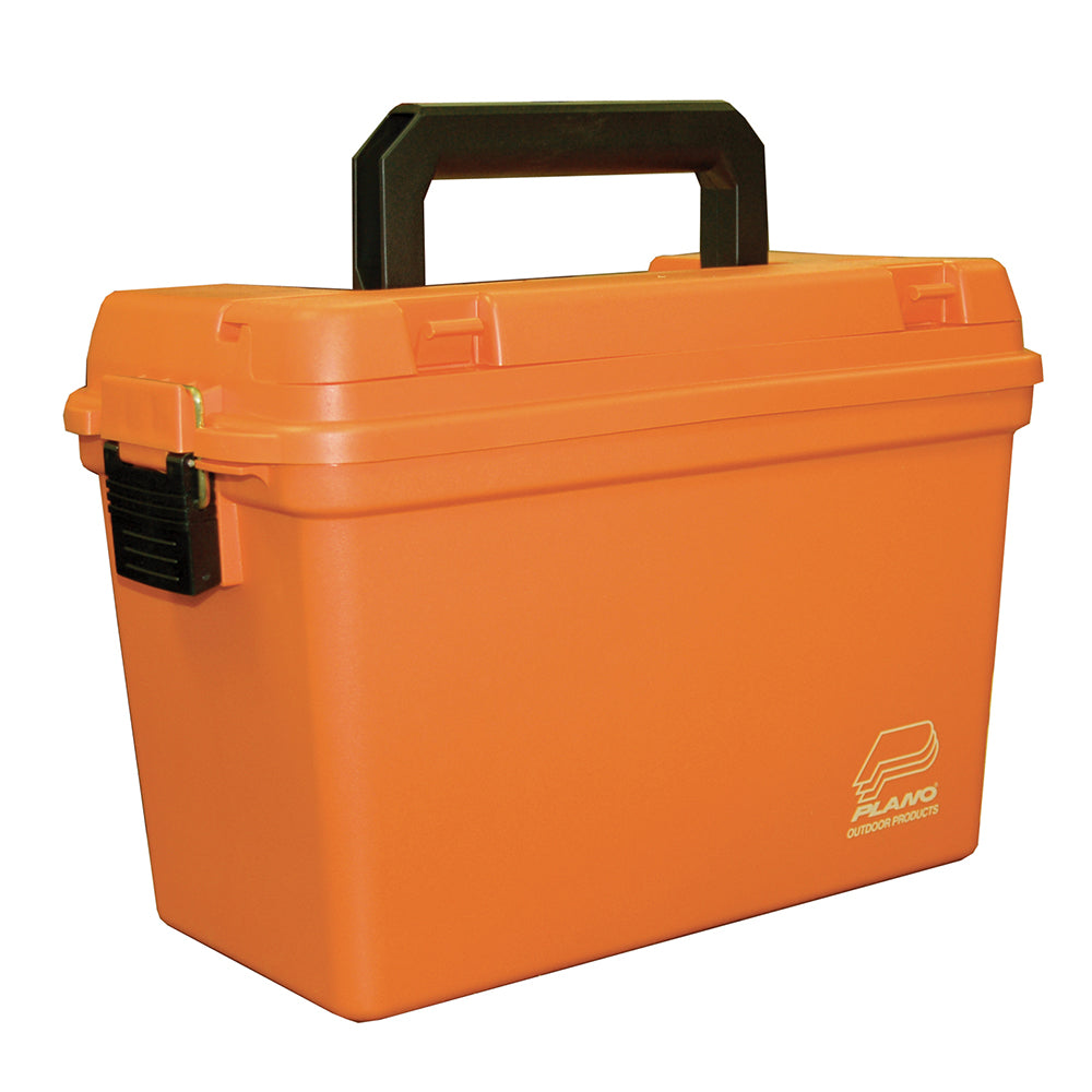Plano Deep Emergency Dry Storage Supply Box w/Tray - Orange 161250