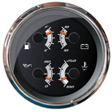 Faria Platinum 4" Multi-Function - Fuel, Oil, Volt & Water Temperature 22014