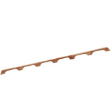 Whitecap Teak Handrail - 6 Loops - 63"L 60110
