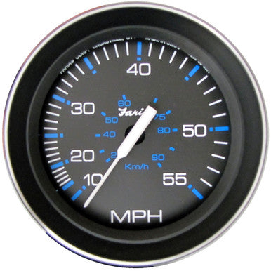 Faria Coral 4" Speedometer (55 MPH) (Pitot) 33009