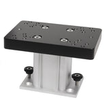 Cannon 4in Pedestal Mount Aluminum Fixed Base 1904030