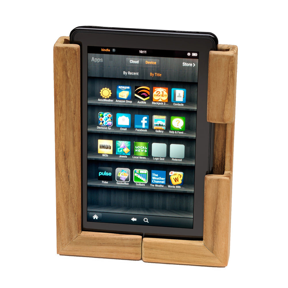 Whitecap Teak Adjustable Tablet Rack 65856