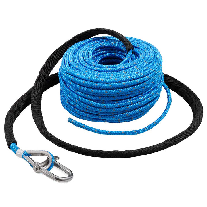 TRAC Outdoors Anchor Rope - 3/16" x 100' w/SS Shackle 69080
