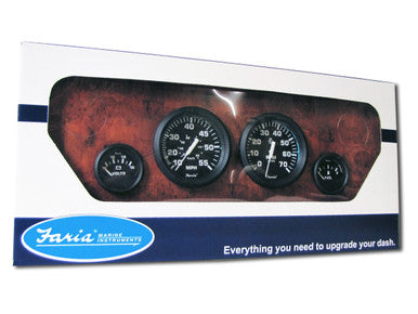 Faria Set Outbd Tach Fuel Volt (Kt9796)