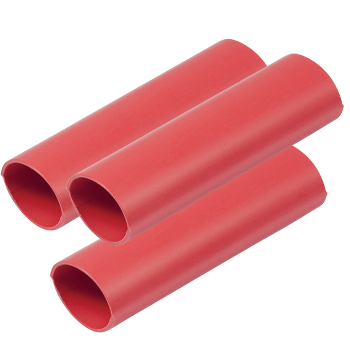 Ancor Heavy Wall Heat Shrink Tubing - 3/4" x 12" - 3-Pack - Red 326624