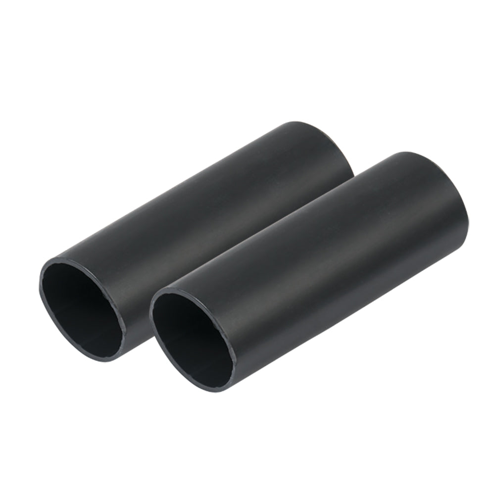 Ancor Battery Cable Adhesive Lined Heavy Wall Battery Cable Tubing (BCT) - 1" x 6" - Black - 2 Pieces 327106