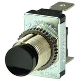 BEP Black SPST Momentary Contact Switch - OFF/(ON) 1001402