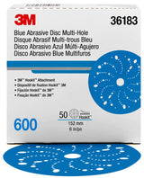 3M Hookit Abrasive Disc Df 6" 600 (50) (7100091110)