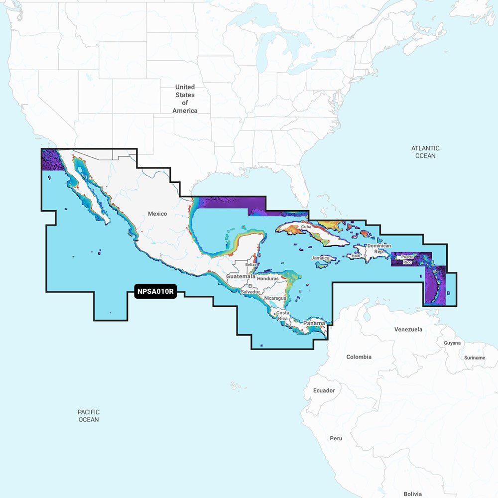 Navionics Platinum+ NPSA010R - Central America & Caribbean 010-C1459-40